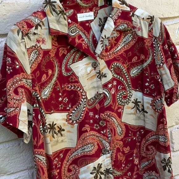 Marsh Landing Short-sleeve Shirt, Size-L - Picture 3 of 6